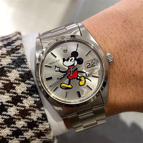 fake mickey mouse watch|original rolex mickey mouse.